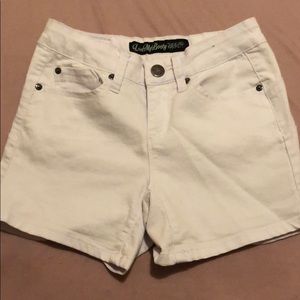 White shorts